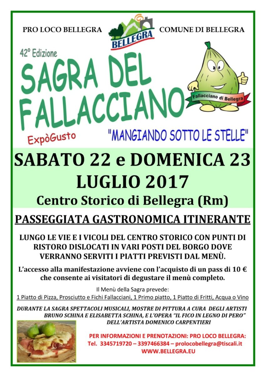 Sagra del Fallacciano 2017