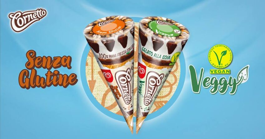 gelati confezionati estate 2017 cornetto veggy e senza glutine
