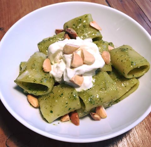 paccheri orto erbe cucina