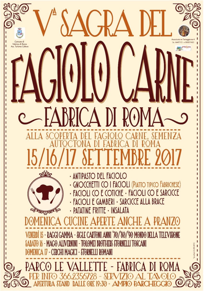 sagra del fagiolo carne