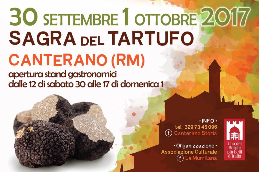 sagra del tartufo di canterano