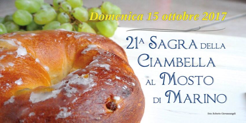 sagra della ciambella al mosto di marino