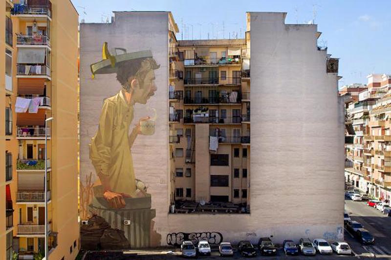 Torpignattara, murales