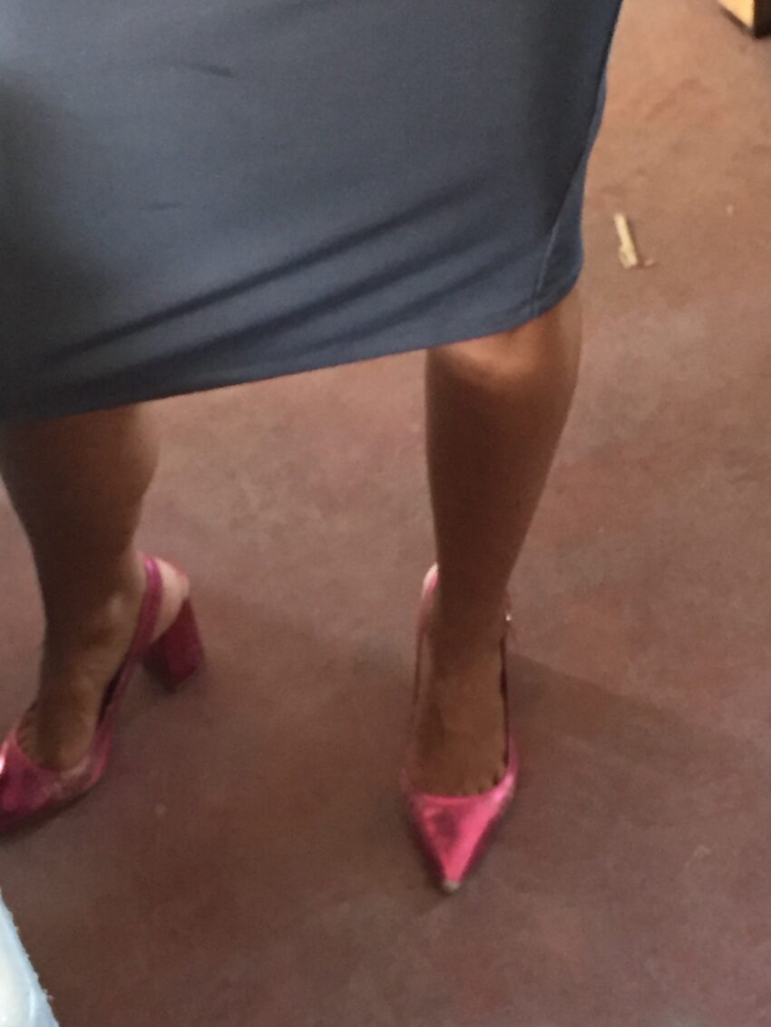 Le scarpe di Mina Del Prete