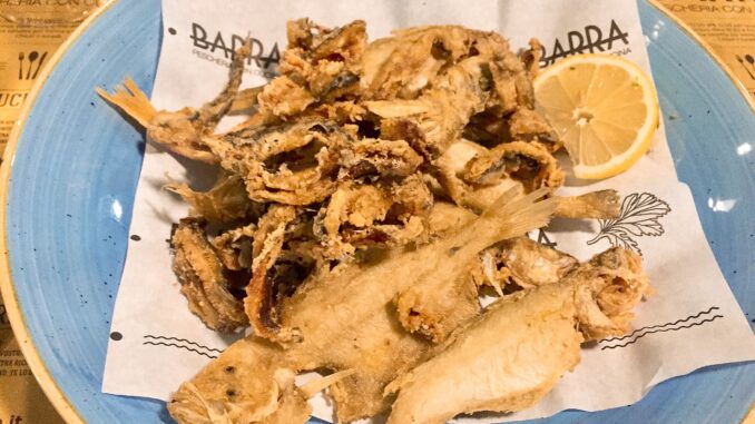 barra pescheria con cucina a roma
