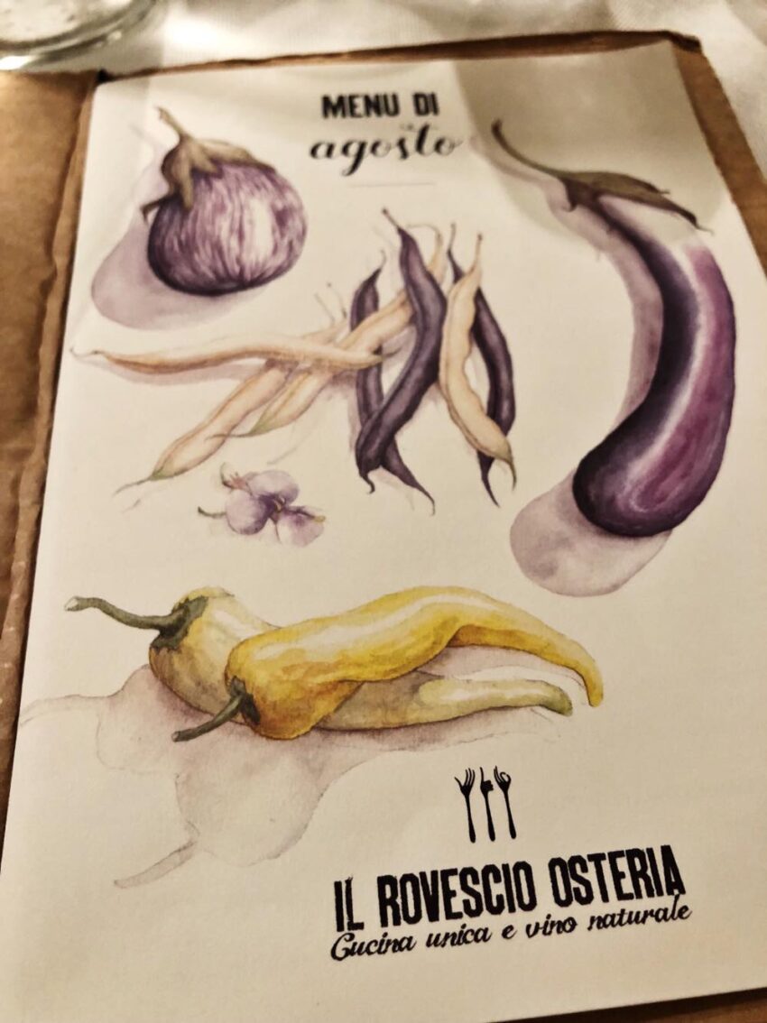 Rovescio Osteria-Menu