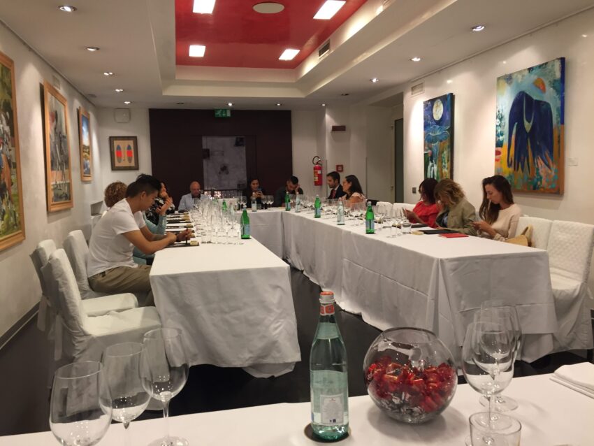 corso di vino puntarella rossa griffe