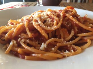 bucatini all'amatriciana Roma