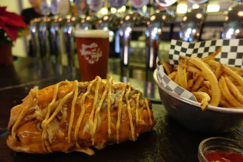 hot dog Birretta Wine & Food Roma