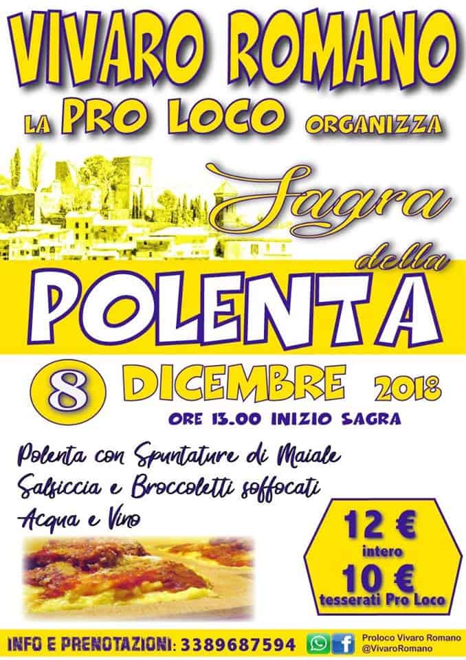 sagre lazio dicembre 2018