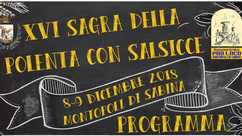 sagre lazio dicembre 2018