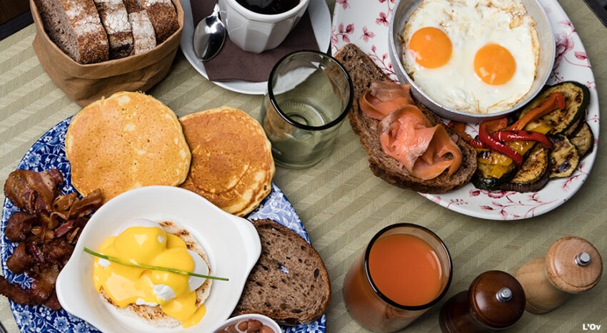 L'ov, brunch con uova