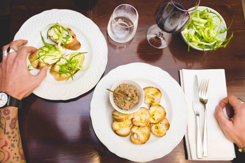Osteria Trippa Roma - antipasti