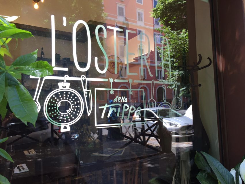 l'osteria della trippa a roma