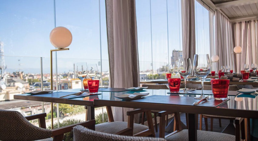 Asola e Terrazza12, brunch con vista