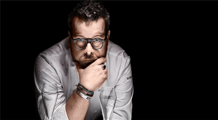 Eugenio Boer in un ritratto di Marco Varoli