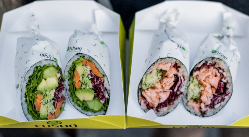 Fusho, sushi burrito take away