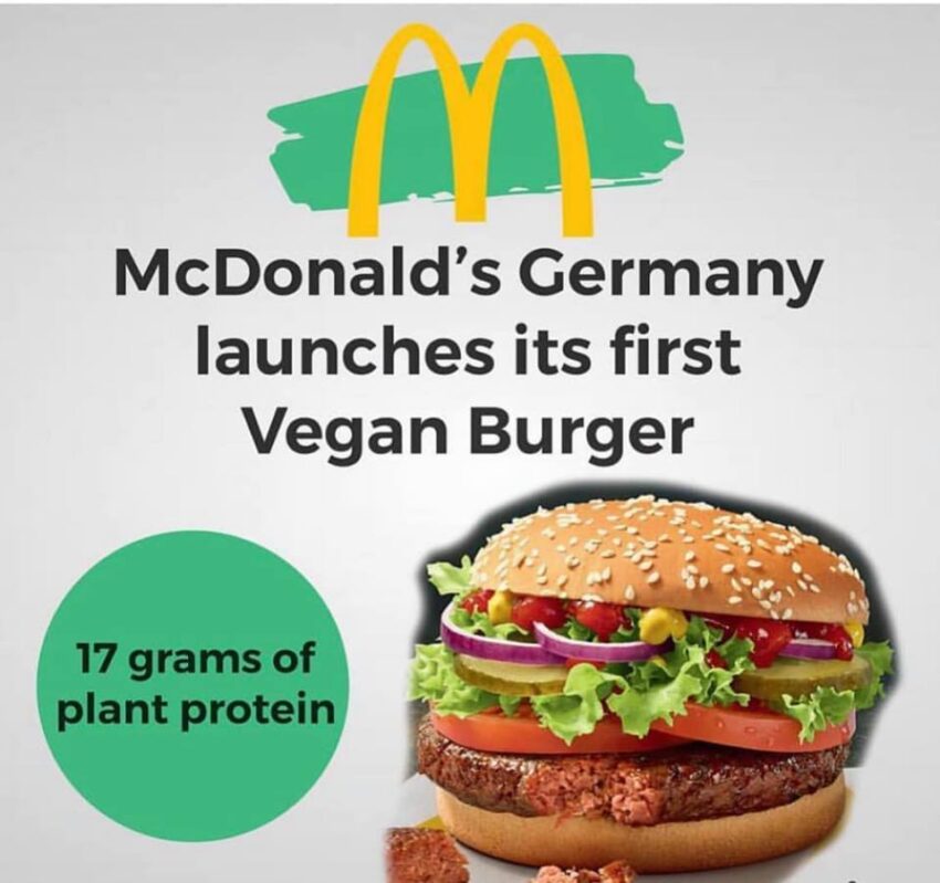 burger vegano mcdonald's