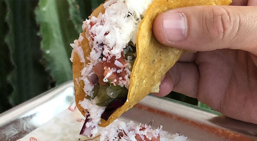 Il menu di Chihauhua tacos