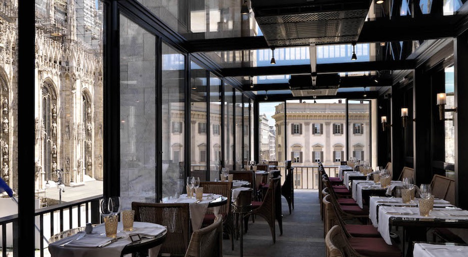 Giacomo Arengario vista Duomo