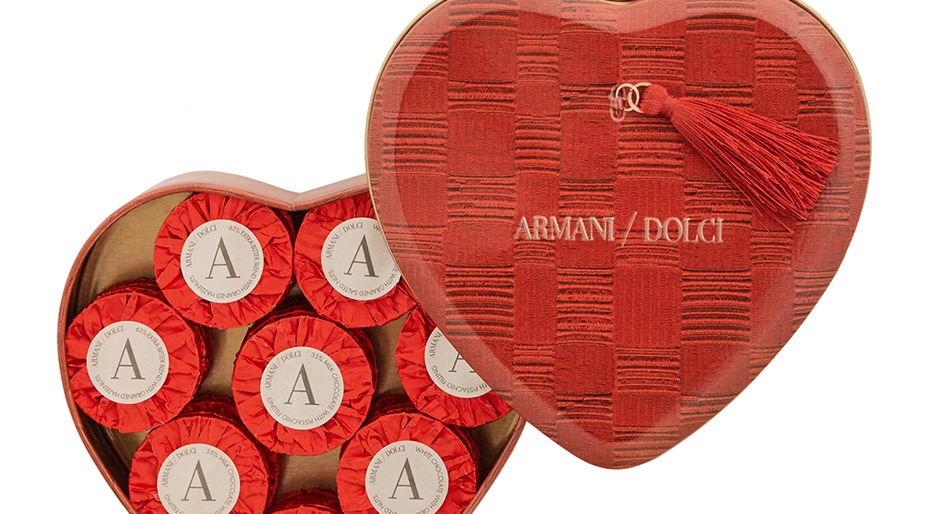 Cioccolatini Armani San Valentino