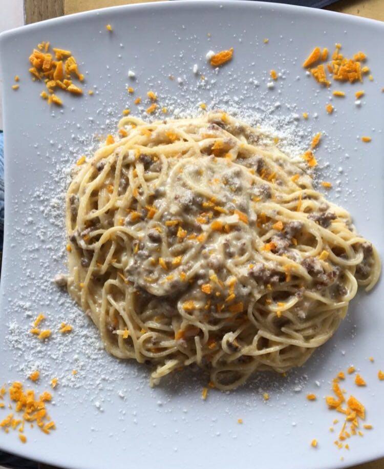 straforno ristorante pizzeria roma ragu bianco profumo arancia