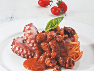 Antonino Cannavacciuolo - ricetta Spaghetti e polpo
