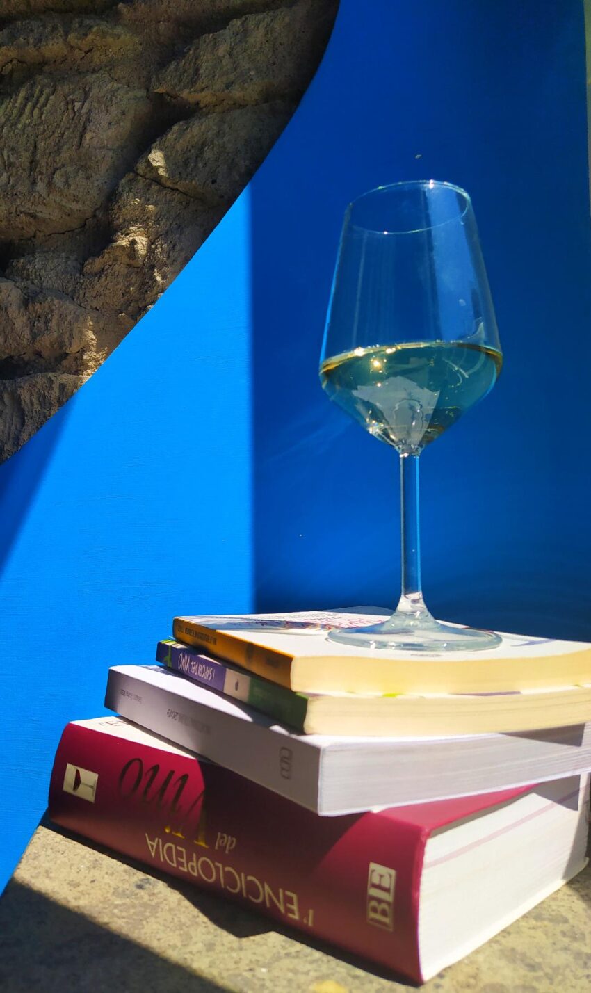 Libri, calice, sommelier