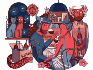 Stappato vini illustrazione di Elisa Seitzinger