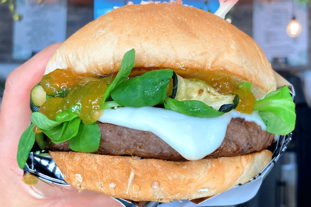 Tripburger hamburger struzzo