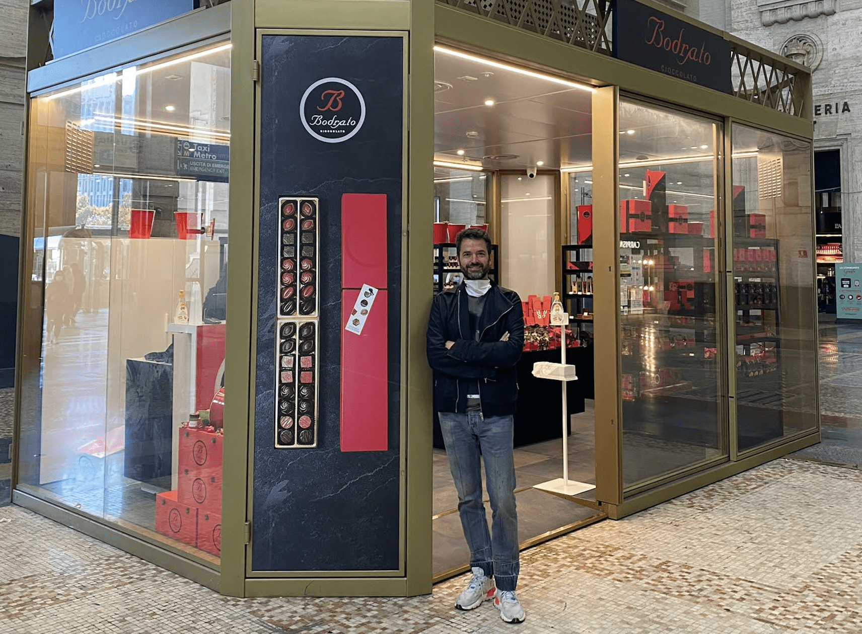 Bodrato temporary store Milano