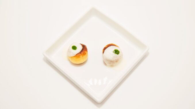 Gnocco ripieno, parmigiana Giulia Restaurant