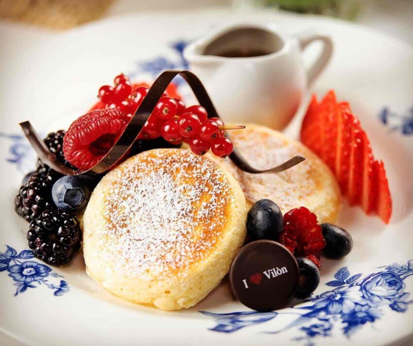 Hotel Vilòn Roma colazione