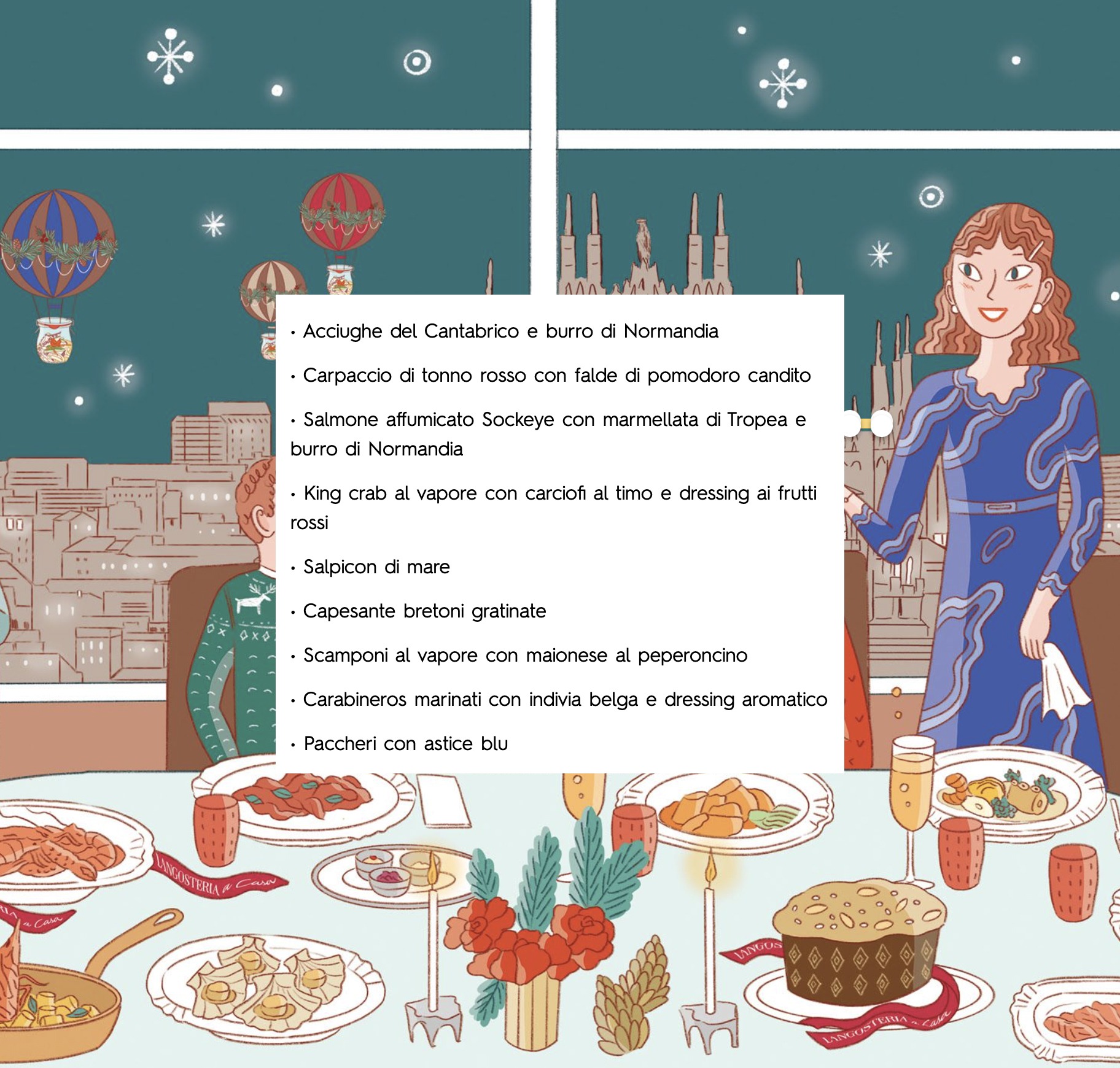 Natale 2020 Langosteria Menu