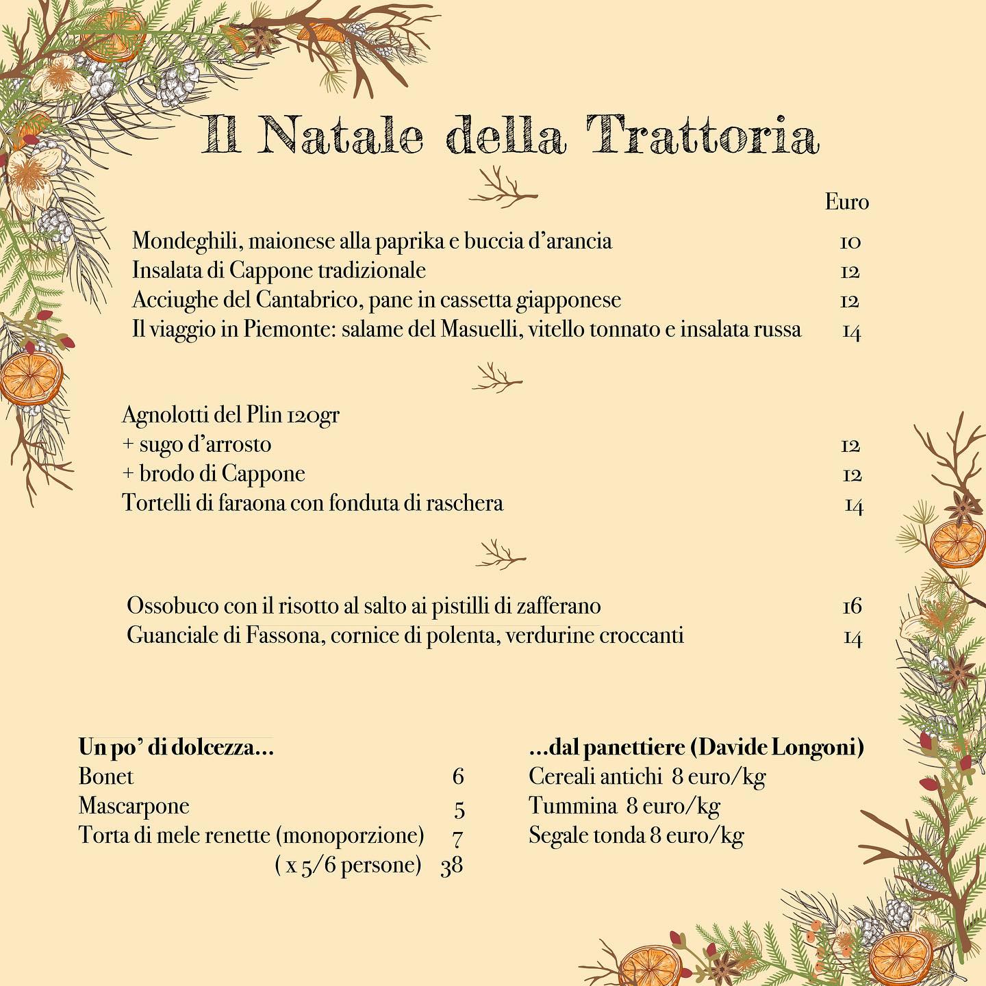 Natale 2020 Trattoria Masuelli