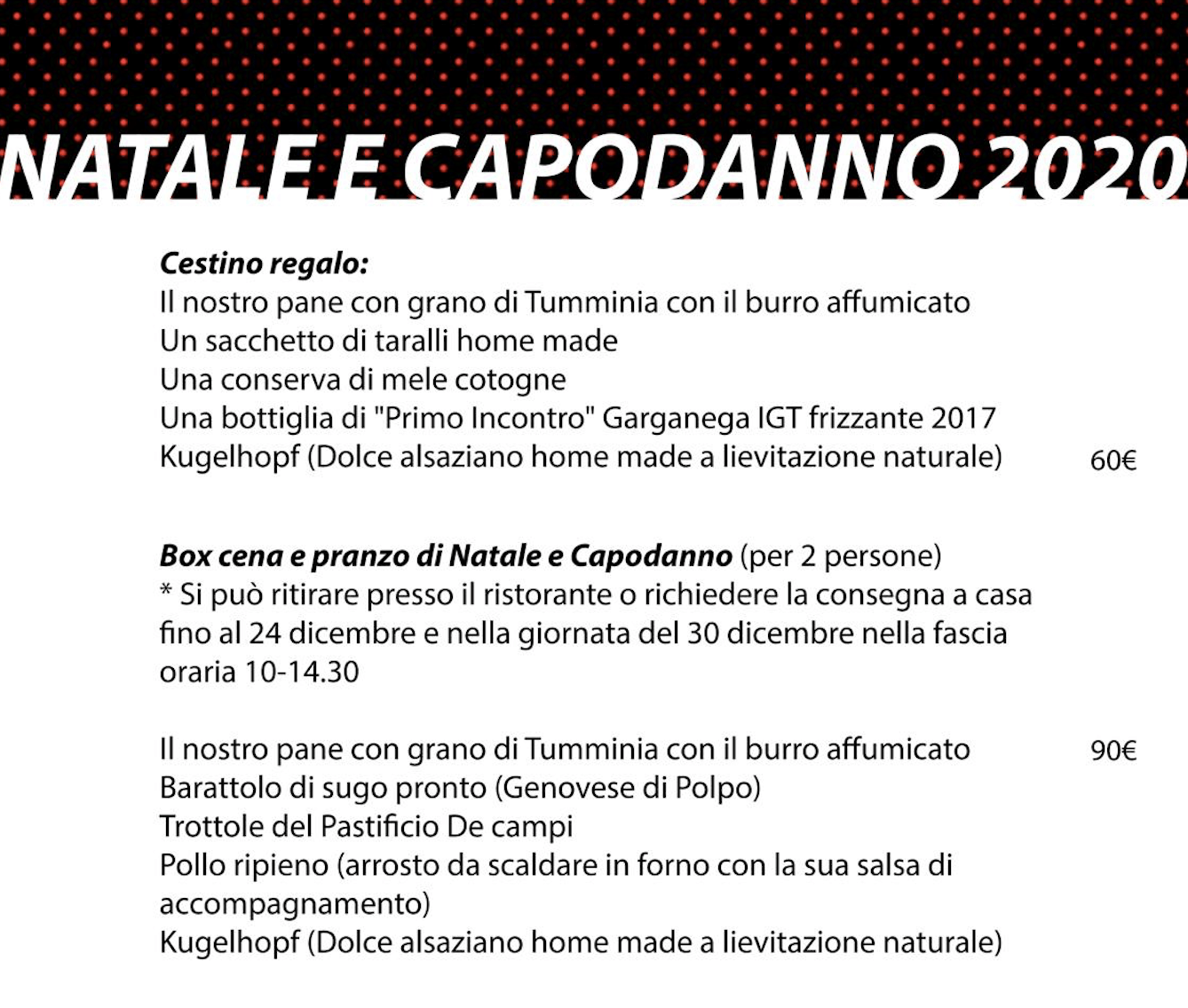 Natale 28 posti