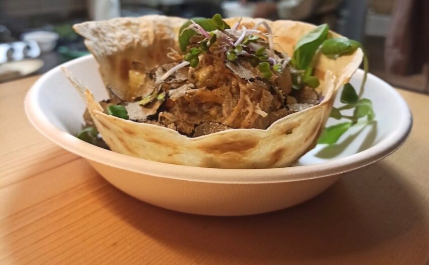 Bosco Officine del Tartufo Roma - taco al tartufo
