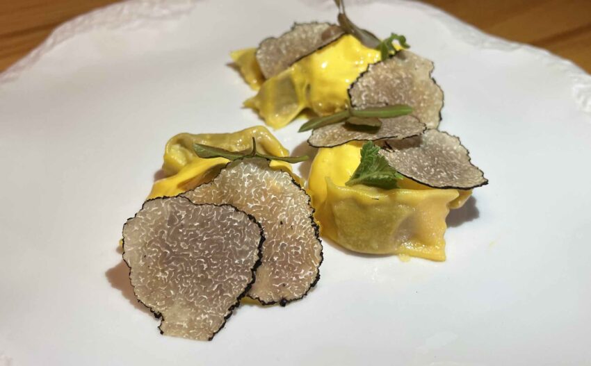 Plin di caccia al tartufo