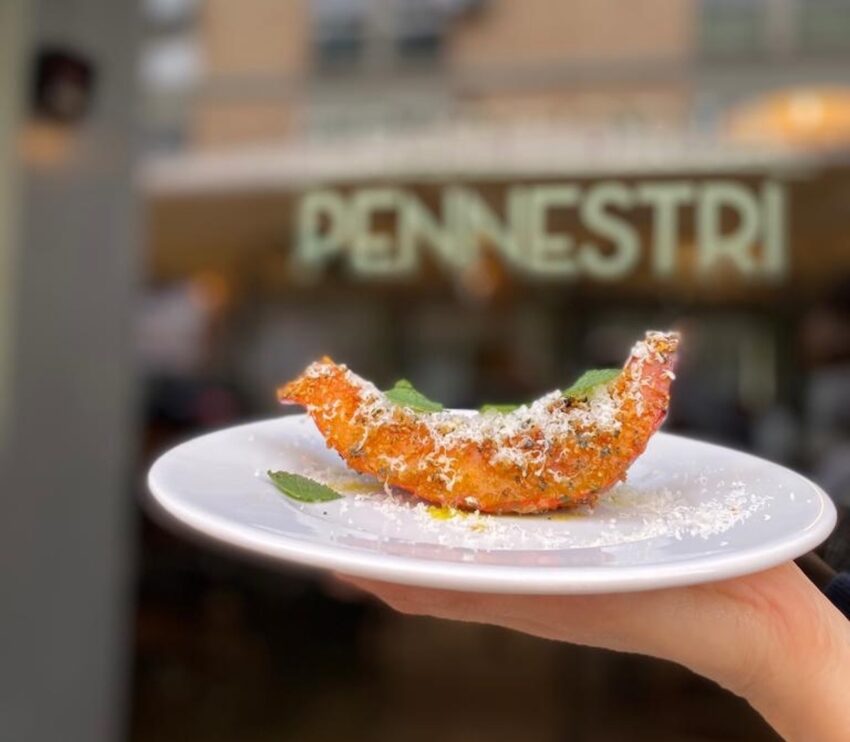 Zucca gratinata_Trattoria Pennestri Roma