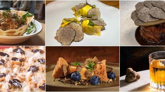 piatti a base di tartufo