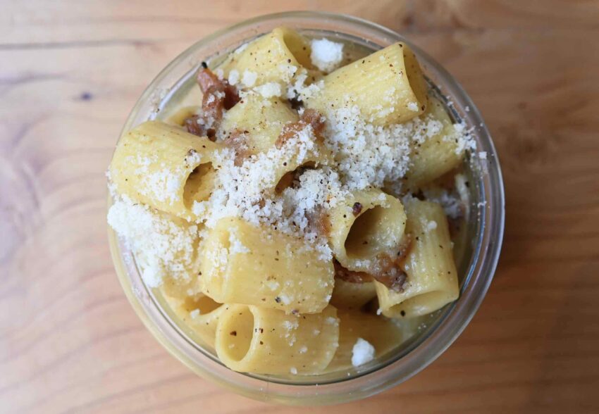 Carbonara eggs