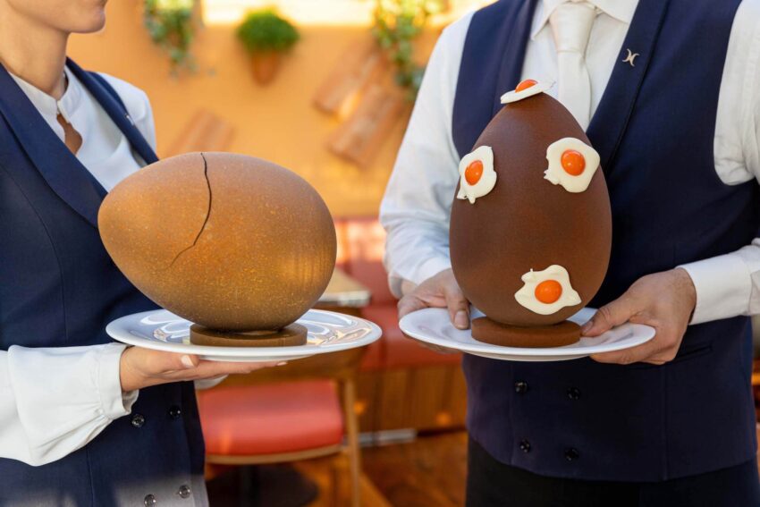 Hotel Eden Roma - Il Giardino Ristorante - Chocolate egg team_low