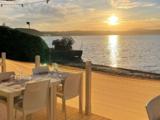 la caletta sul lago anguillara