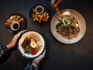 Ramen, noodles, pollo Wagamama Bicocca Milano