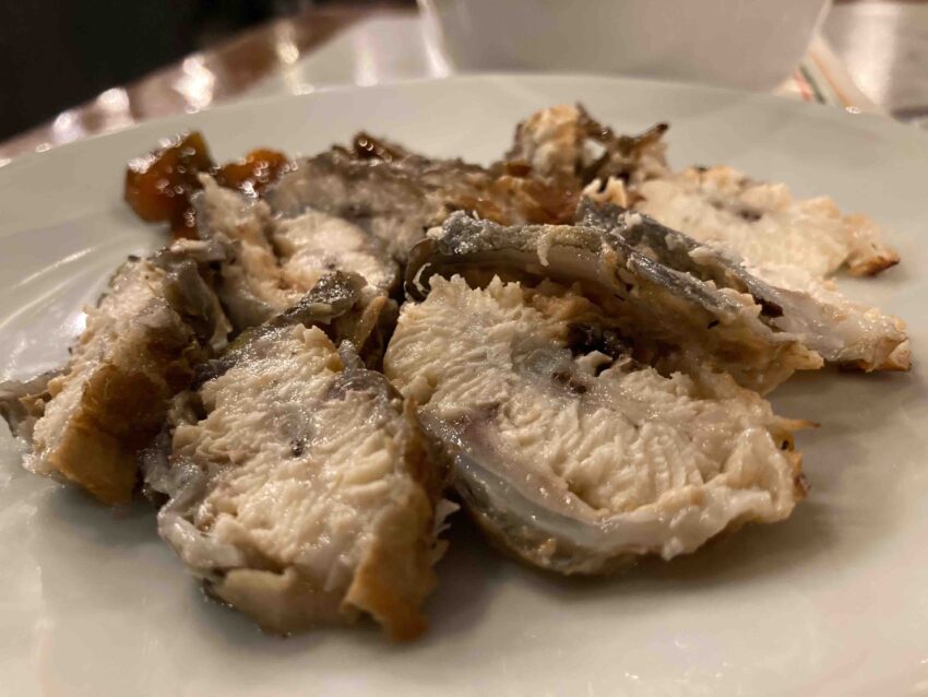 Osteria democratica Milano anguilla