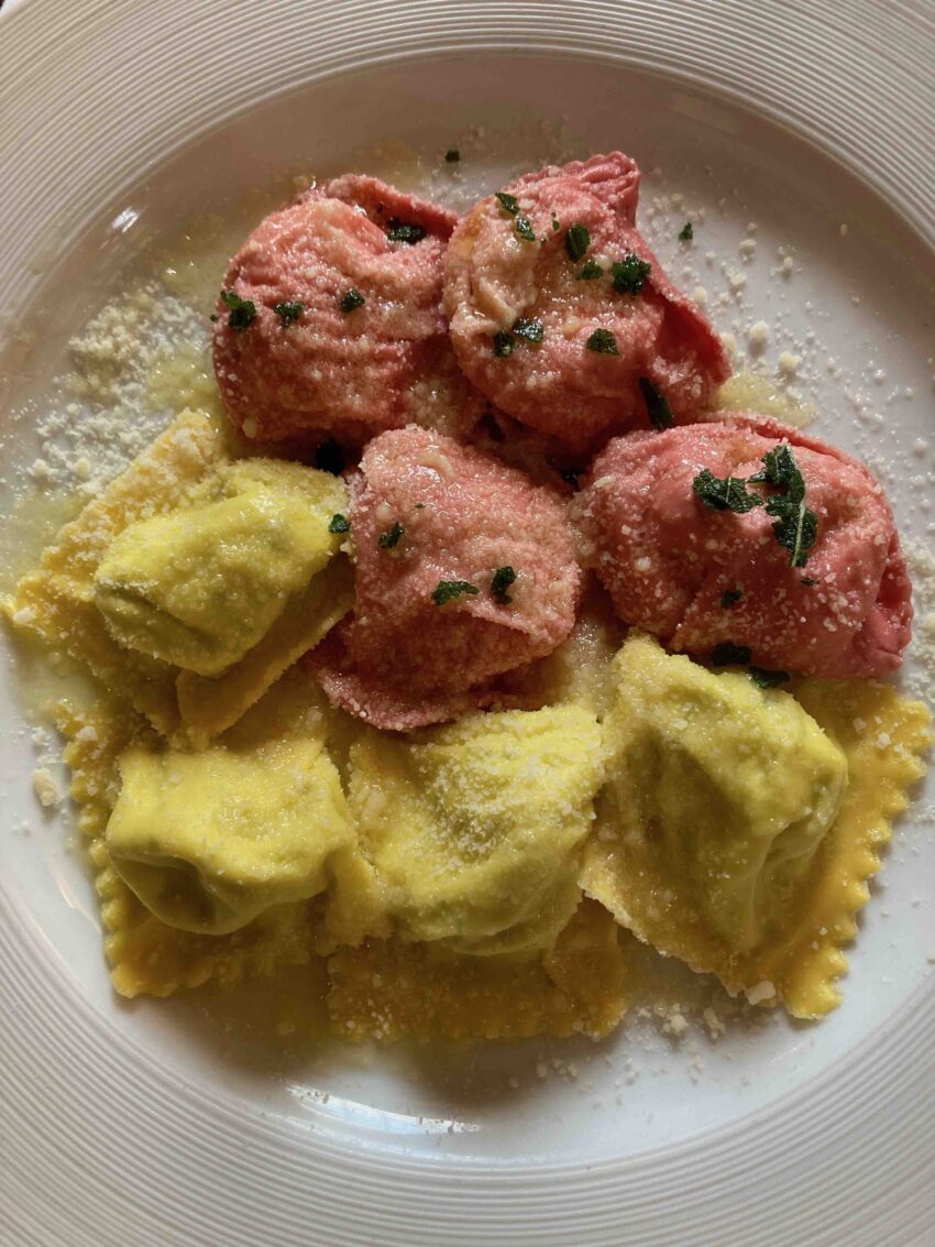 Le migliori trattorie di Parma ai due platani tortelli