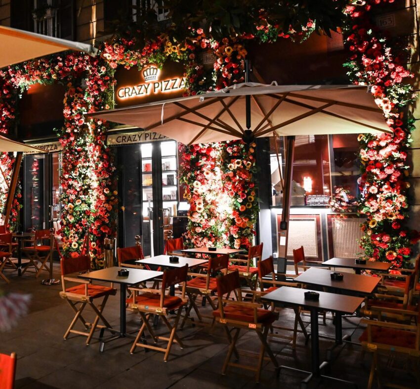 crazy pizza roma