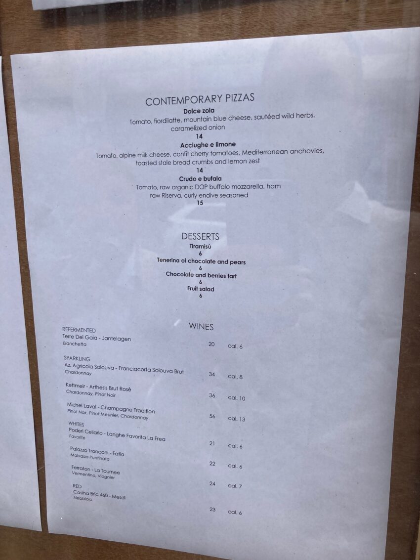 denis milano menu e prezzi 4