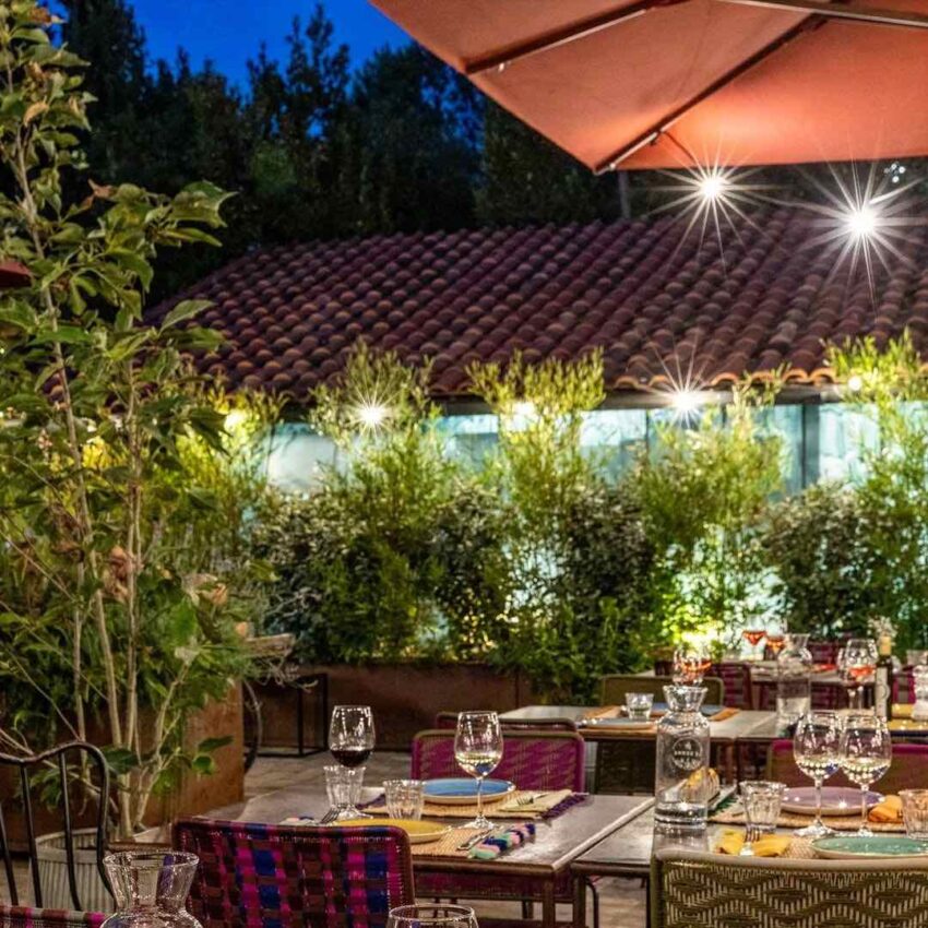 mangiare nel verde a roma