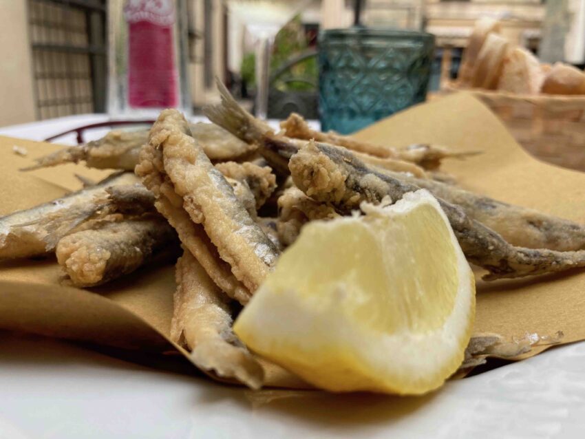 noli acciughe fritte